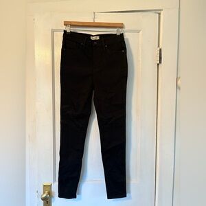 Madewell Women's Black 10” High Rise Skinny Jeans